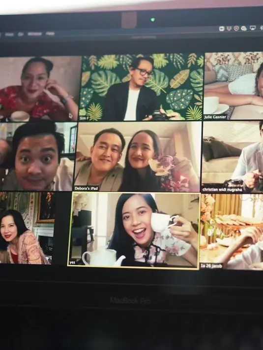 Baby Shower Virtual Rianti Cartwright (Instagram/riantic)