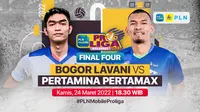 Jangan lewatkan Live Streaming Proliga 2022 Final Four Malam Ini : Bogor LavAni Vs Jakarta Pertamina Pertamax di Vidio