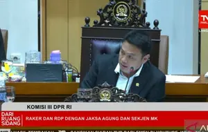 Komisi III Setujui Tambahan Anggaran Kejagung Rp 22,1 Triliun, Ini Catatannya
