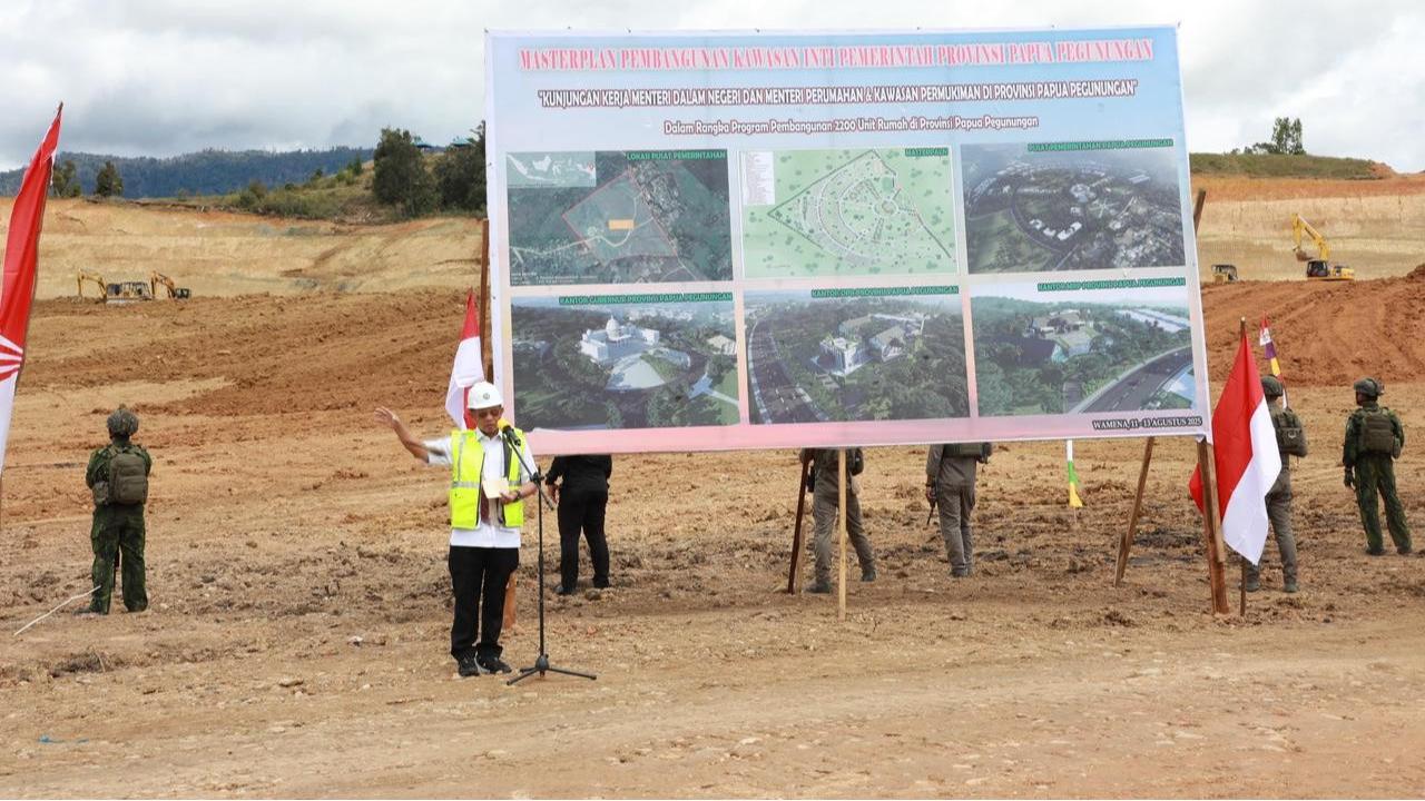 Mendagri Muhammad Tito Karnavian melakukan kunjungan kerja ke Wamena