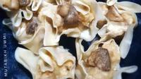 Dimsum Siomay Ayam Topping Jamur Kancing. (Dok. Cookpad/@mutabikhuwmi)