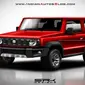 Suzuki Jimny merah (Indianautosblog)