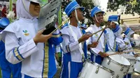 Melihat Keseruan Marching Band Difabel di Bekasi
