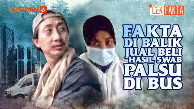 Thumbnail cek fakta tes swab palsu