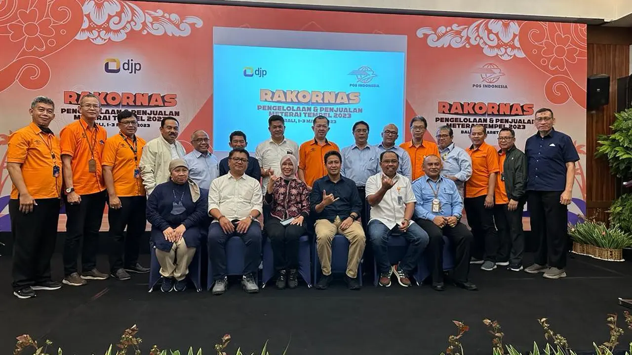 Rakornas Pengelolaan dan Penjualan Meterai Tempel Tahun 2023 di Kuta, Bali, pada 1-3 Maret 2023 (Istimewa)
