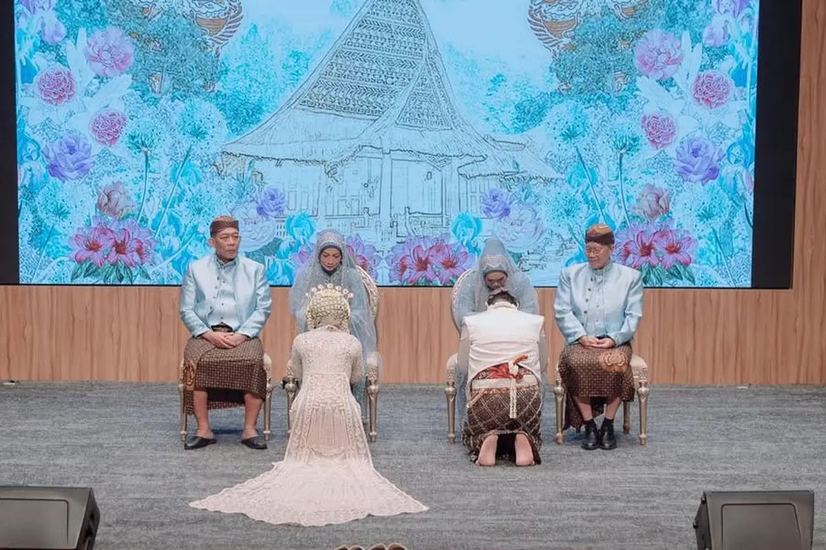 Pernikahan bertema bioskop