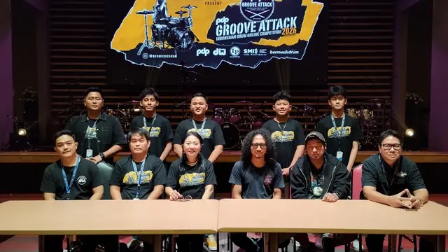 PDP Groove Attack 2026 Saring Puluhan Drummer dari Berbagai Daerah, Gheva Satria Aji Sabet Juara 1