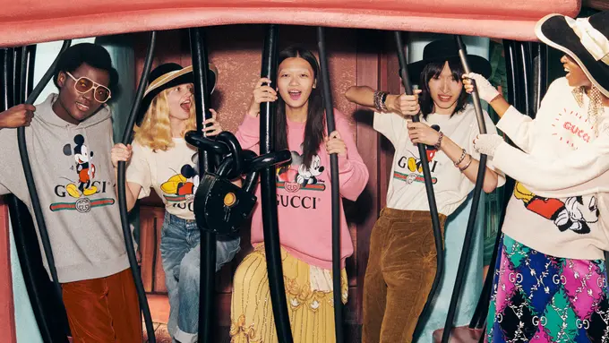 Gucci Sambut Tahun Tikus di Hari Imlek dengan Koleksi Kolaborasi Mickey Mouse