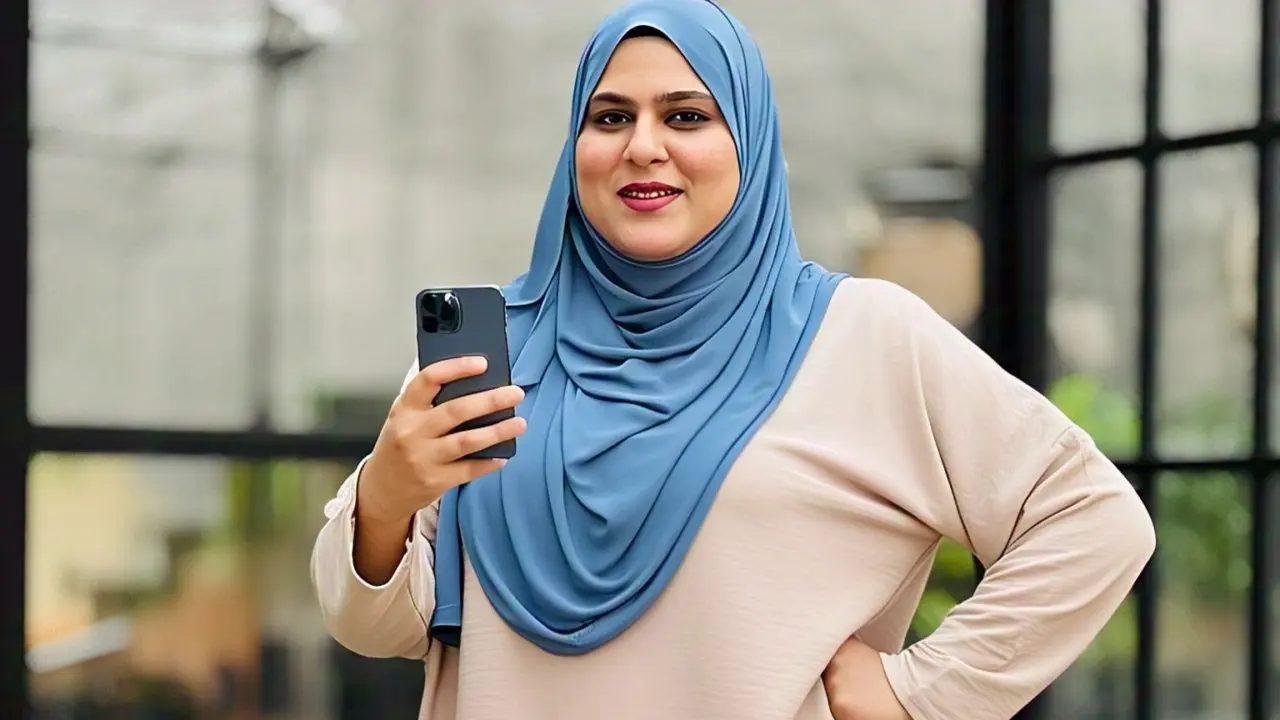Outfit Casual Wanita Hijab Berisi