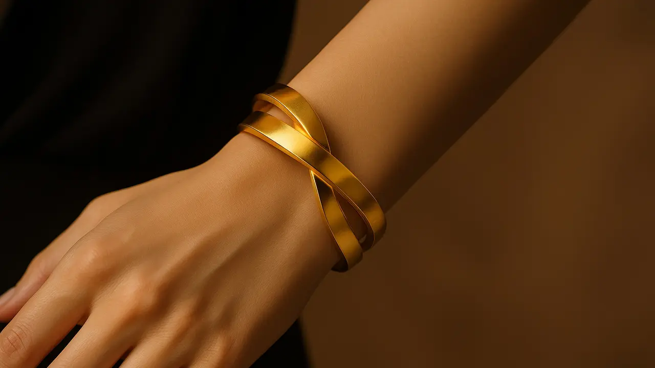 Model Gelang Lilit Emas 24 Karat