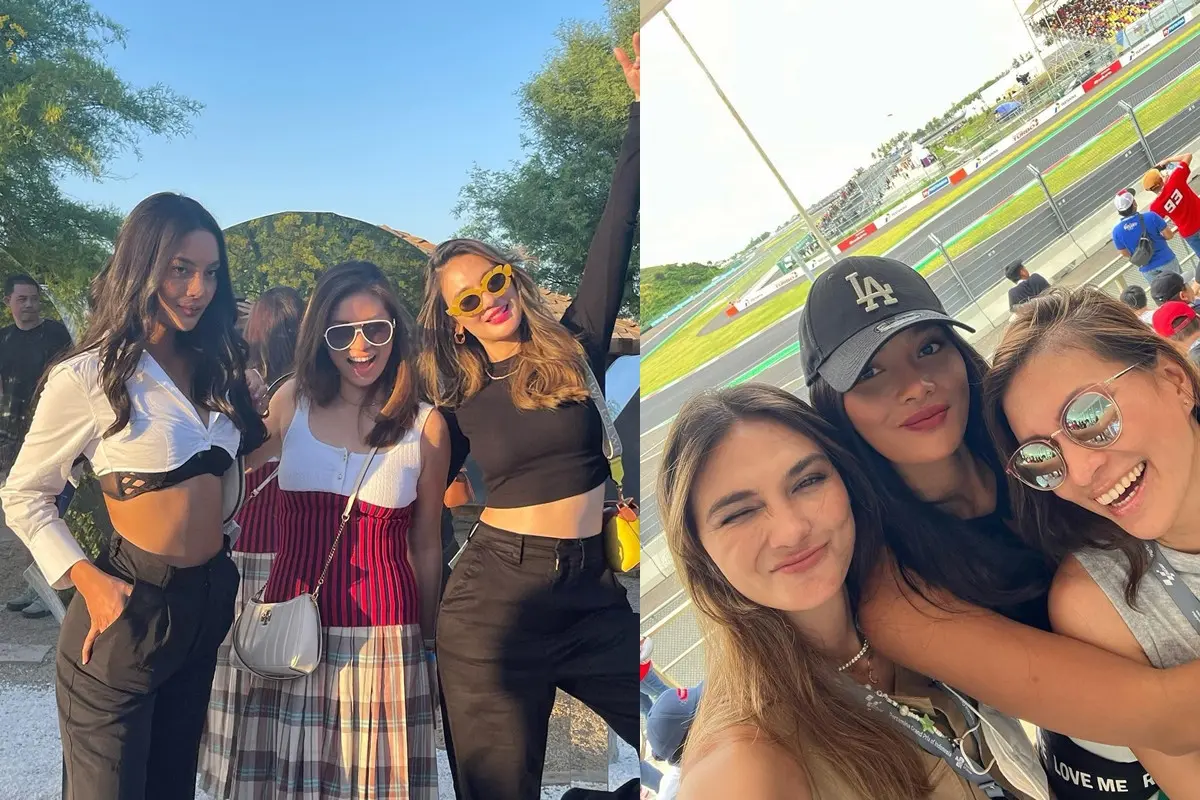 Luna Maya Bareng Sahabat