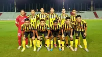 Timnas Malaysia gagal menang dengan skor telak dari negara peringkat 183 FIFA, Kaledonia Baru, Rabu (22/6/2016). (Bola.com/Facebook FAM)