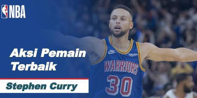 VIDEO: Aksi-aksi Stephen Curry Saat Golden State Warriors Kalahkan Chicago Bulls di NBA 2021/2022