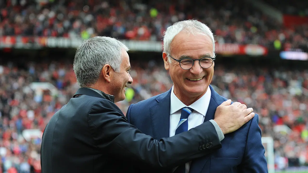 Claudio Ranieri & Jose Mourinho