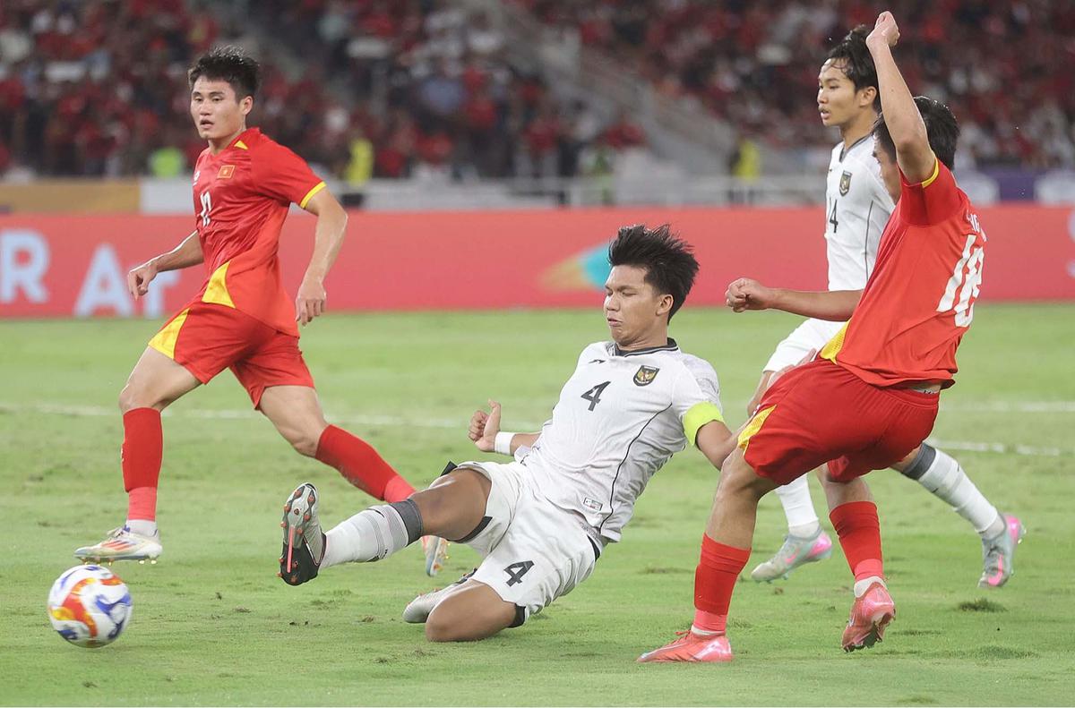 FOTO: Harapan Pupus di GBK, Timnas U-23 Kalah Tipis 0-1 dari Vietnam