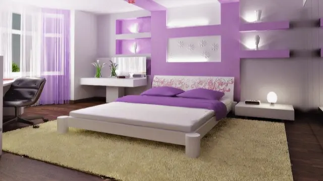 Langit-langit Kamar dengan Desain yang Menyejukkan Mata
