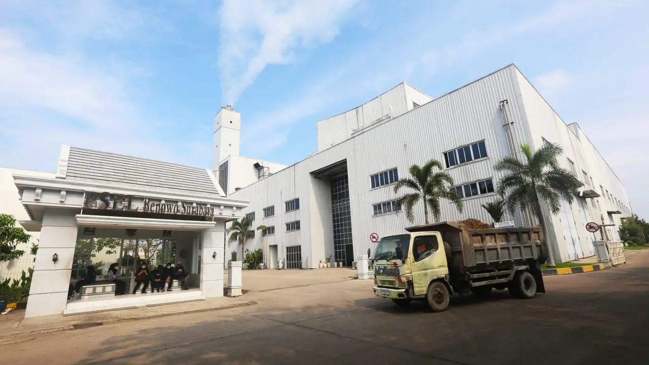 TPA Benowo mengubah sampah menjadi energi listrik. (Liputan6.com/Dian Kurniawan)