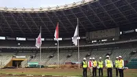 Jokowi Tinjau Pembangunan Venue Asian Games 2018 di GBK