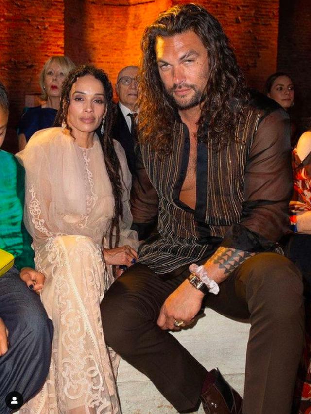 Jason Momoa dan Lisa Bonet