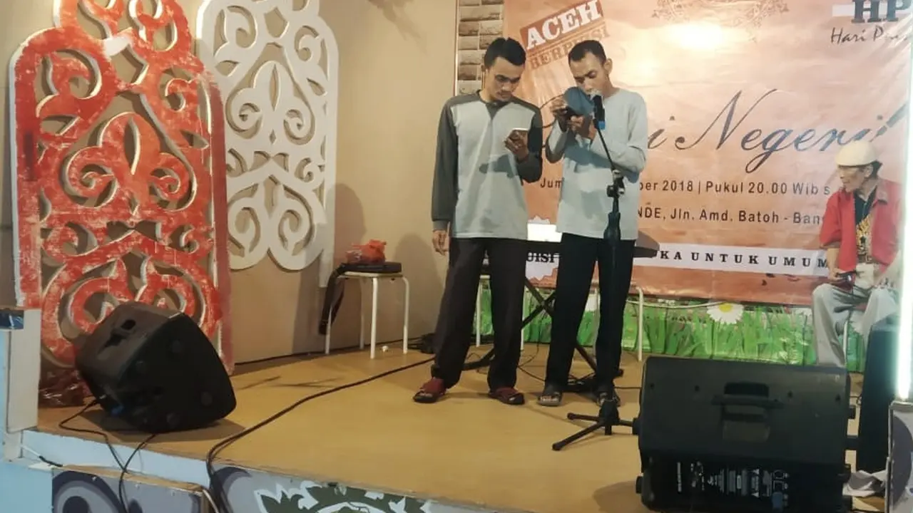 Malam puisi di Aceh