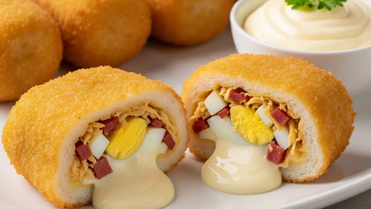 Resep Praktis Cara Membuat Risoles Mayo Roti Tawar (Image by Gemini AI)