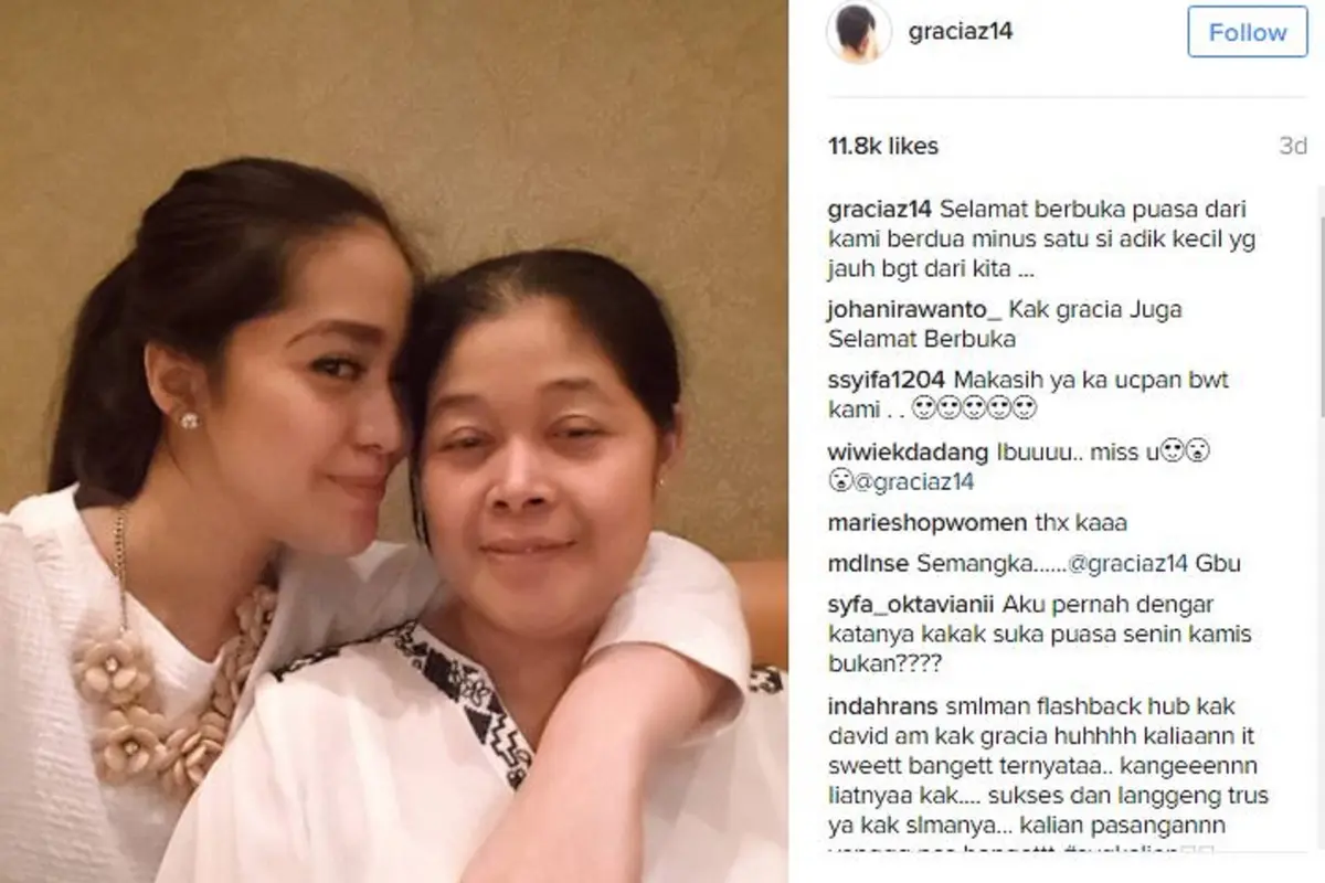 [Bintang] Gracia Indri dan ibu