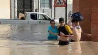 Banjir Bandang Terjang Spanyol, Lima Orang Tewas