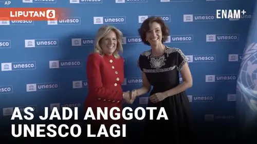VIDEO: Amerika Serikat Kembali Jadi Anggota UNESCO