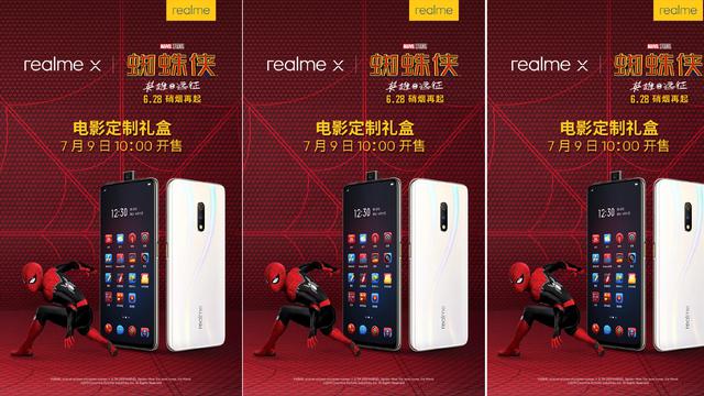 Realme X Spider Man