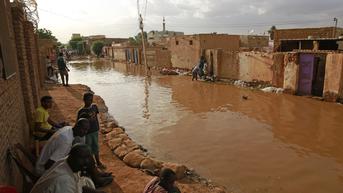 Banjir Disertai Hujan Deras Melanda Sudan, 52 Orang Tewas
