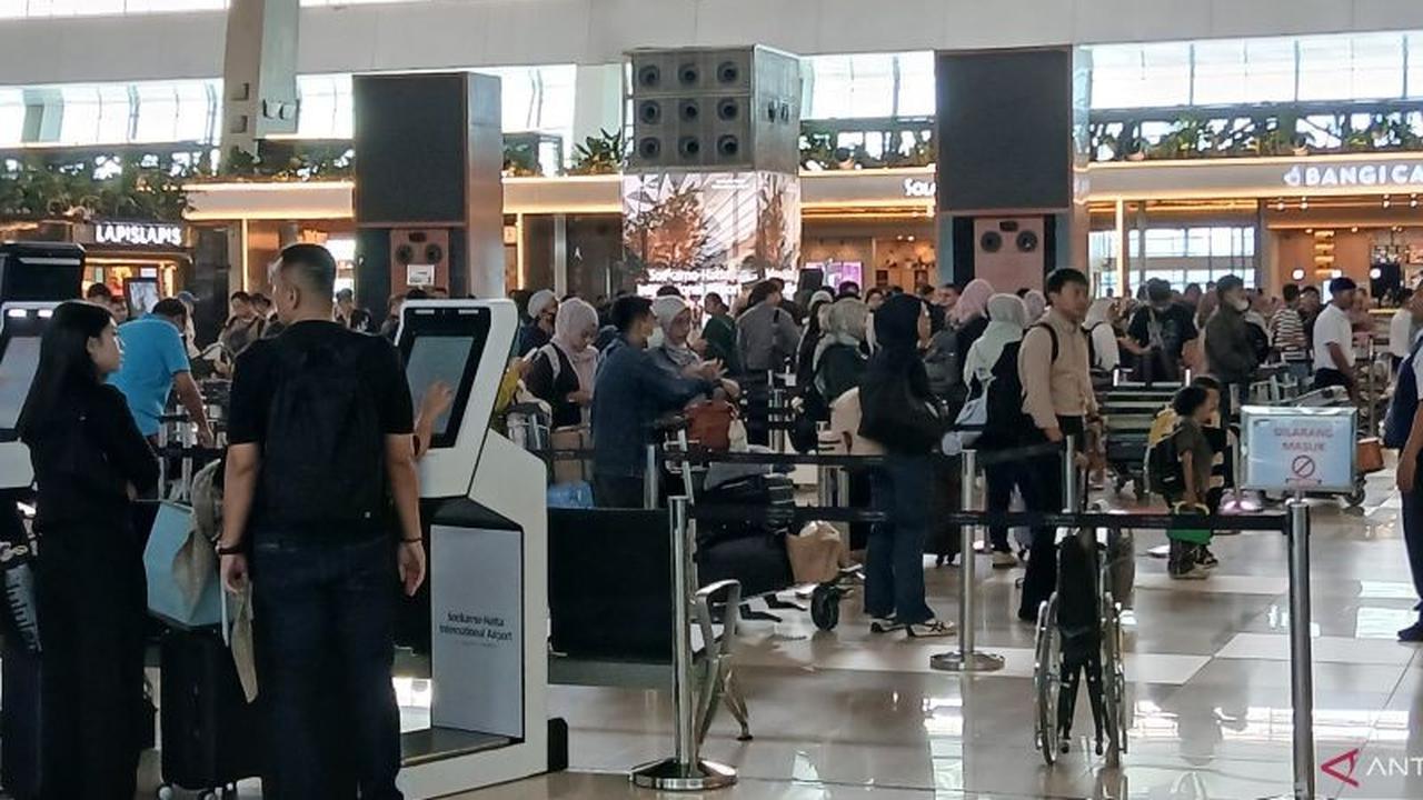 Lonjakan Mobilitas Penumpang Bandara Soekarno-Hatta Lebaran, Tembus 1,2 Juta Orang Hingga H-2