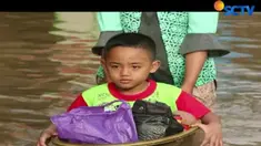 Hingga saat ini lebih dari 4.000 rumah warga terendam banjir baik di Dayeuhkolot, Kecamatan Baleendah, dan juga Bojongsoang.