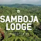 Penginapan ksklusif Samboja Lodge yang ada di tengah hutan Kalimantan. (credit: Nala Rinaldo).