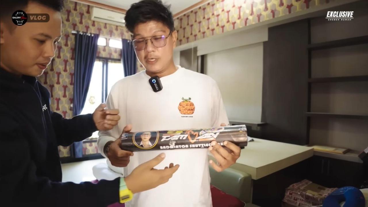 Hobi Olahraga Badminton, Andika Kangen Band Sampai Bikin Kok Sendiri Merknya 'Babang Tamvan