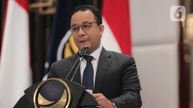 Senyum Anies Baswedan Saat Resmi Diusung Partai Nasdem Jadi Capres di Pilpres 2024