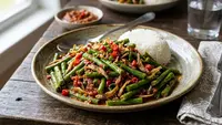 Resep Tumis Kacang Panjang Teri Pedas, Perpaduan Renyah dan Pedas yang Menggugah Selera