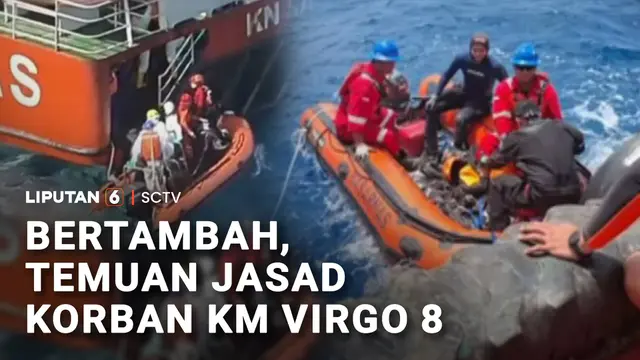 Tim SAR kembali Temukan Korban KM Virgo, Total Korban Tewas Jadi 10 Orang