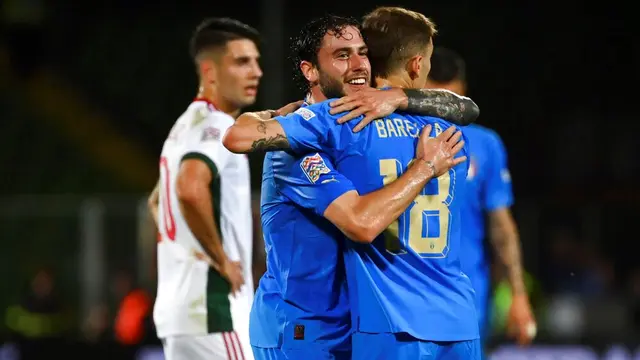 Timnas Italia Vs Timnas Hungaria