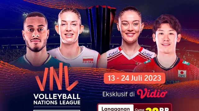 Saksikan Live Streaming VNL 2023 Babak Final di Vidio Pekan Ini