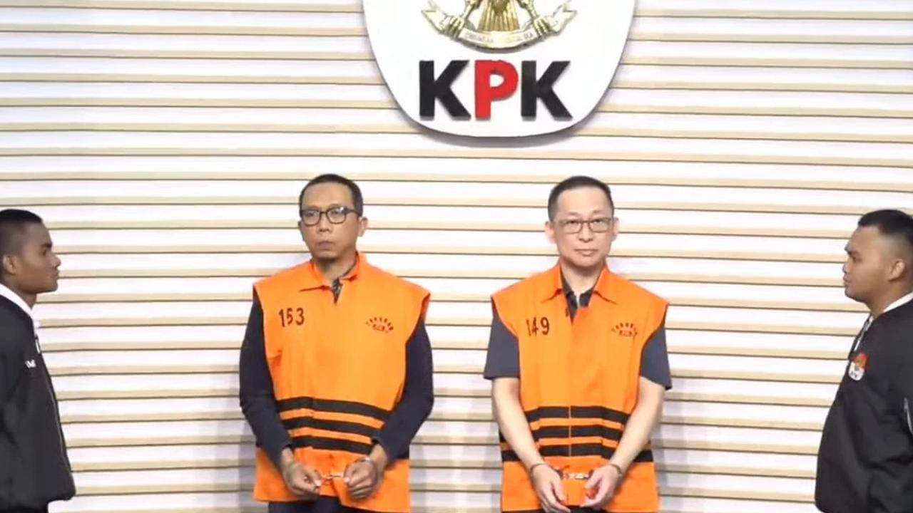 Tersangka Korupsi Proyek Kereta Api di Medan