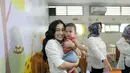 Artis cantik Nikita Willy baru saja merayakan ulang tahunnya ke-23 tahun. Acara perayaan berlangsung di sebuah yayasan panti asuhan di kawasan Barito, Kebayoran Baru, Jakarta Selatan Kamis (29/6). (Daniel Kampua/Bintang.com)