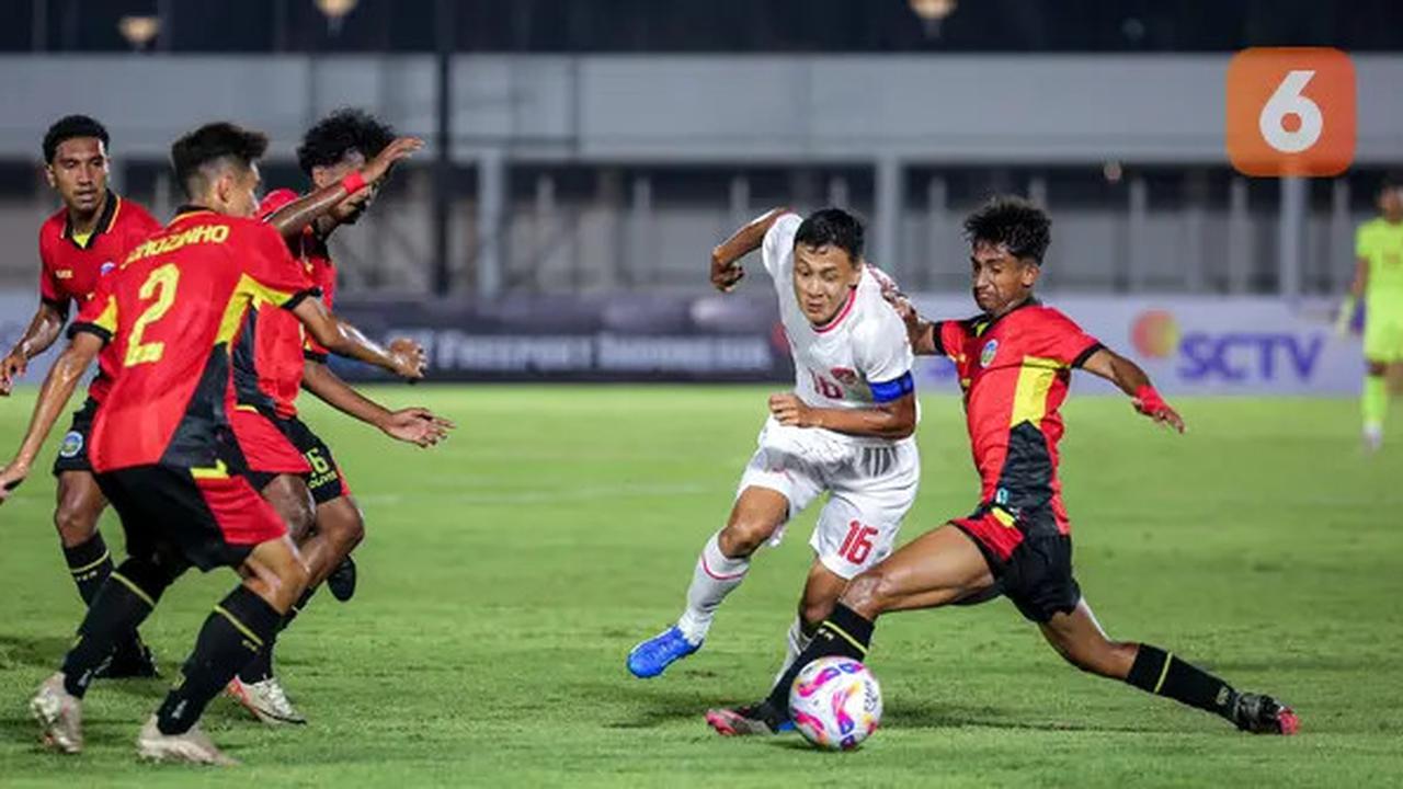 Pelatih Timor Leste Sudah Seneng Banget Menyulitkan Timnas Indonesia U-20 Meski Kalah