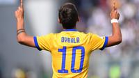 Paulo Dybala mencetak hattrick pada laga ke-100 bersama Juventus. (doc. Juventus FC)