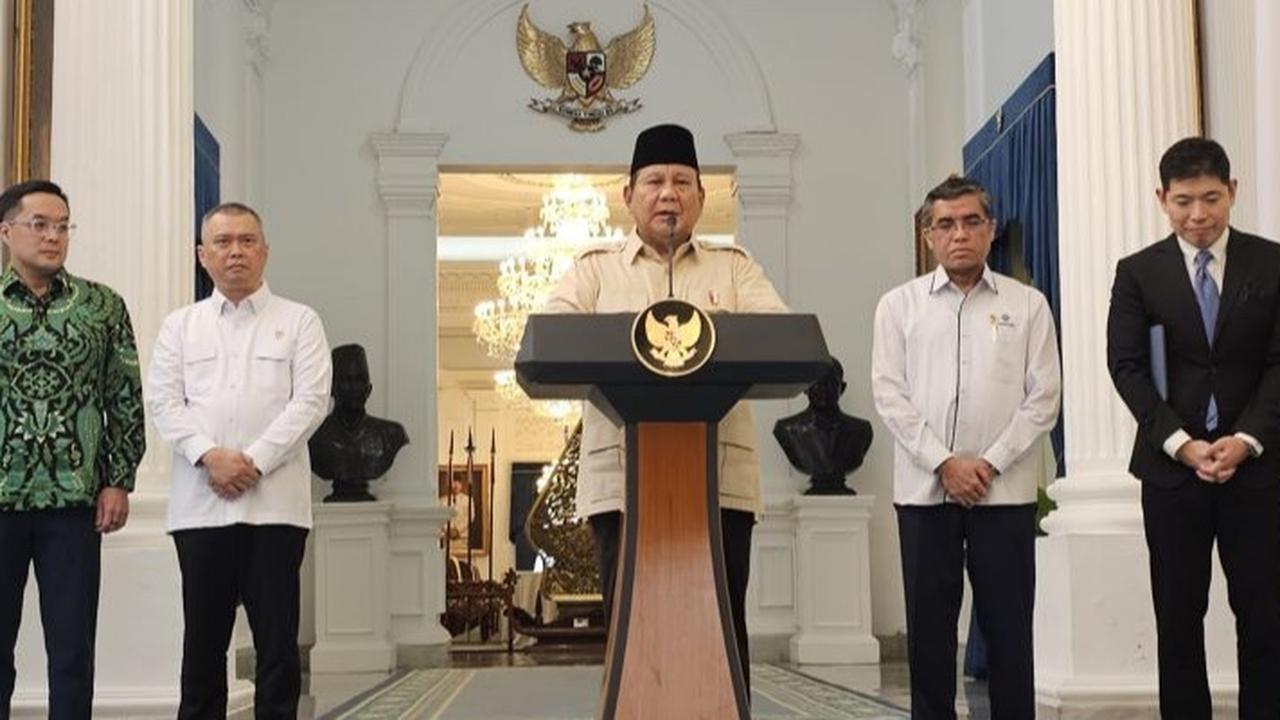 VIDEO: Poin Penting Prabowo Soal Hitungan Jumlah THR Uang kepada 1,75 Juta Ojol & Kurir