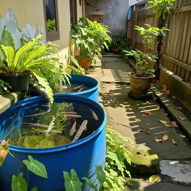 9 Ide Kolam Ikan Gabus Mini dari Wadah Bekas untuk Halaman Sempit, Kreatif dan Hemat Biaya