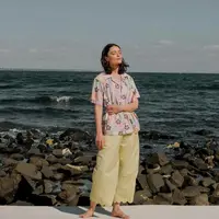 Koleksi terbaru K.A.L.A Studio yang berkolaborasi dengan seniman Mulyana. Sumber foto: Document/K.A.L.A Studio.