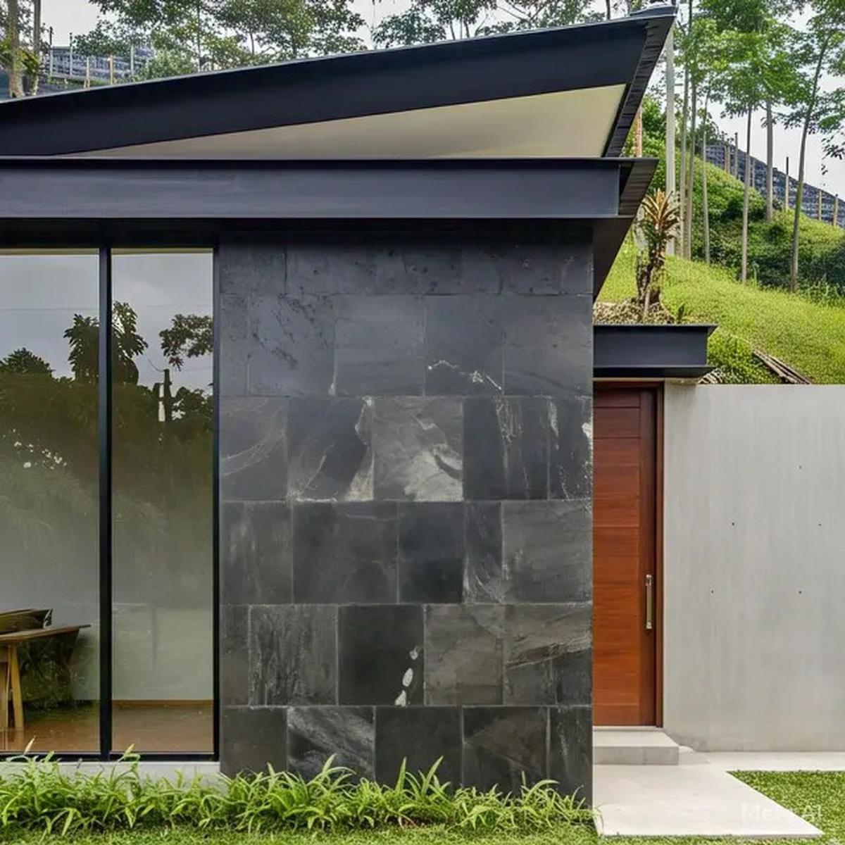8 Model Batu Alam Dinding Luar Rumah di 2025, Intip Rekomendasinya yang Bikin Hunian Makin Estetik