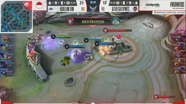 Rebellion Zion vs Alter Ego