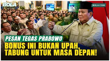 Prabowo Ingatkan Atlet SEA Games 2025: Ini Penghargaan Negara, Bukan Upah!