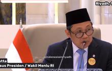 VIDEO Pidato Bahasa Arab, Wamenlu Anis Matta Keras Bela Palestina dan Kecam Netanyahu di KTT Arab-Islam Riyadh